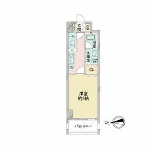 レジディア東桜【2階】の間取り
