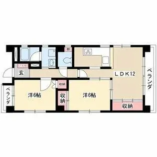ビラ三秀上前津【11階】の間取り