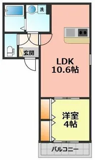 (仮称)ジーメゾン太閤通ヴィータ【103号室】の間取り