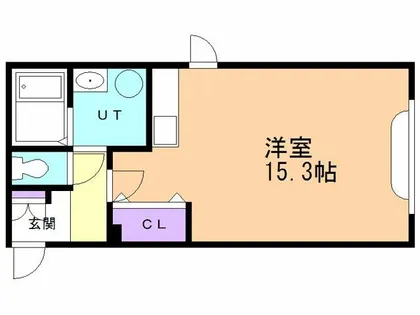 1Rの間取り画像