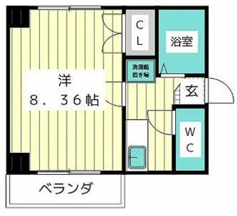 シティ上社【3A号室】の間取り