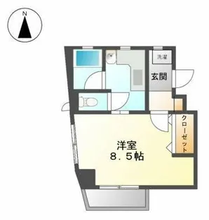 シティハイツ石原 (新)【5A号室】の間取り