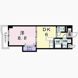 CASA FELICIA【3階】の間取り