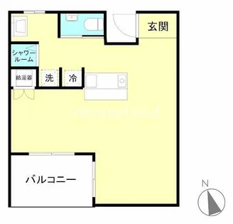 友田町ビルヂング【4階】の間取り