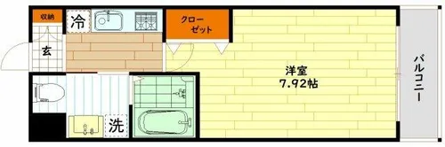 Live Casa千林大宮【3階】の間取り