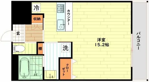 プレジオ海老江【11階】の間取り