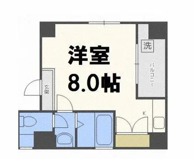 ビクトワーレ【6階】の間取り