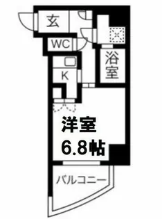 キャピトル大手通【14階】の間取り