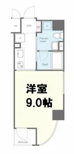 メゾニティクイーン阿波座【7階】の間取り