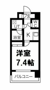 Pi’ece charmante Fukushima【7階】の間取り