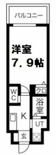 リヴィアス難波ルノン【9階】の間取り