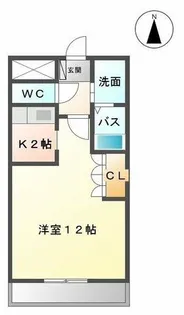 愛花夢【2階】の間取り