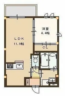Abelia【3階】の間取り
