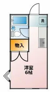 セントラルヒルズ C【101号室】の間取り