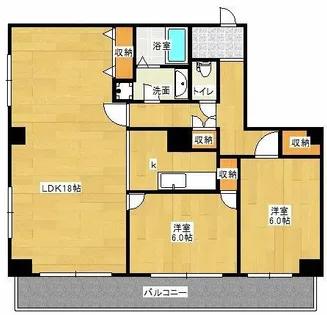 ビオトープ末吉橋【902号室】の間取り