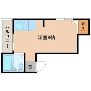 トリル日本橋【2階】の間取り
