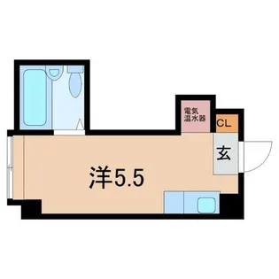 グランドハイツ蒲生【8階】の間取り