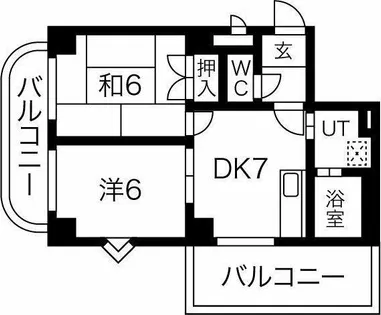 セントラルアイル【5階】の間取り