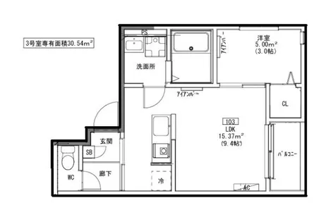 Revive新瑞橋【3階】の間取り