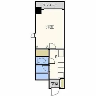 ロイヤル天満橋【10階】の間取り