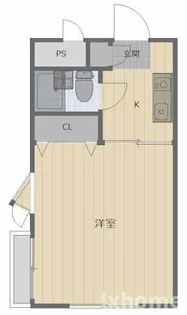 サカエハイツ【4階】の間取り