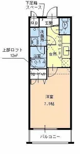 フジパレス北王子【206号室】の間取り
