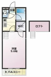 セザンヌ菰口【2階】の間取り