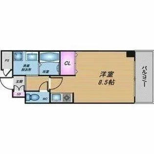 ドミールアプリコット【1階】の間取り