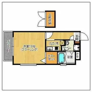 エステートモア白金ルノン【801号室】の間取り