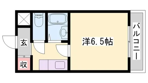 BASE 1【507号室】の間取り