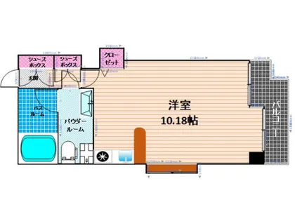 MKキャピタル桧原【601号室】の間取り
