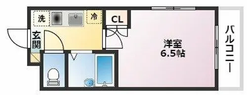 エスポワール本山【102号室】の間取り