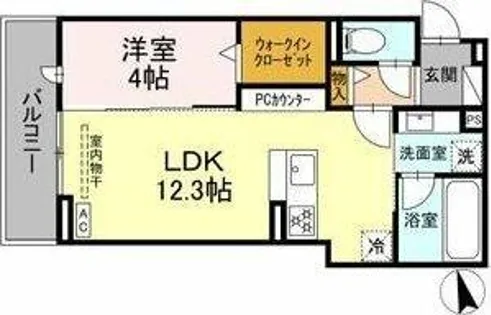 D-avance戸崎元町【3階】の間取り