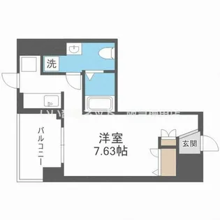 FEEL三国【7階】の間取り