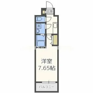 ES-Grande大阪福島【8階】の間取り