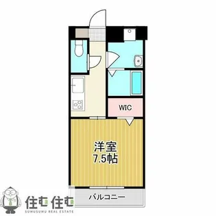 愛コーポレーションカネタ【102号室】の間取り