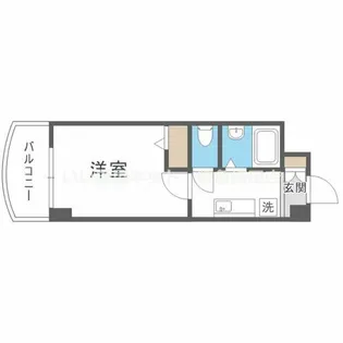 ノルデンハイムリバーサイド天神橋【7階】の間取り