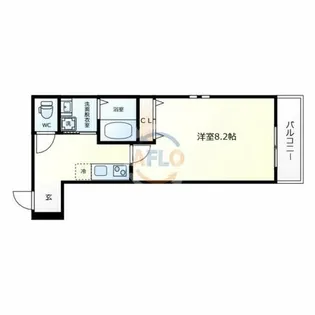 フジパレス遠里小野サウス【2階】の間取り