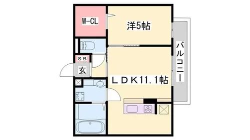 Felice Casa【B202号室】の間取り