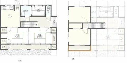 福岡県みやま市瀬高町大廣園【一戸建】の間取り
