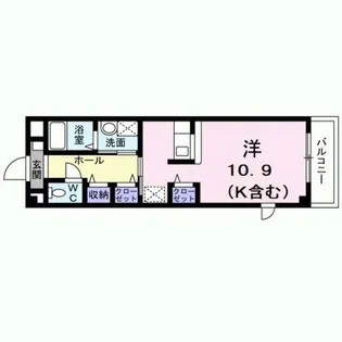 ベル・エトワレ【1階】の間取り