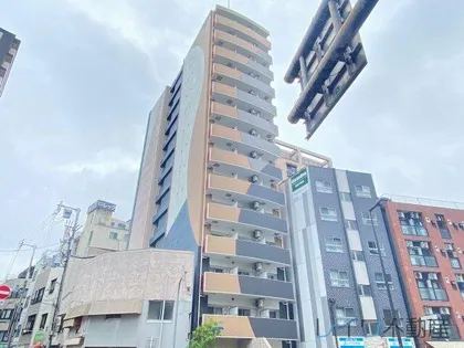 ラシュレエグゼ難波南【14階】の外観