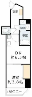 GARDENIA城東【1階】の間取り