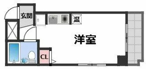 森マンション【6階】の間取り