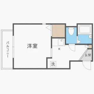 オリエントマンション【106号室】の間取り