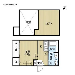 コージーフォート【2階】の間取り