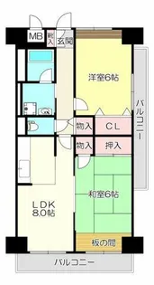 サン・コーポラス小阪【3階】の間取り