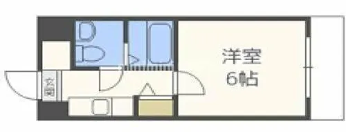 内外うつぼビル【10階】の間取り