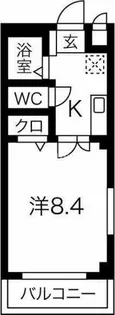 プリミエール日高【1階】の間取り
