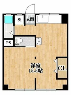 大和川マンション2号館【2階】の間取り